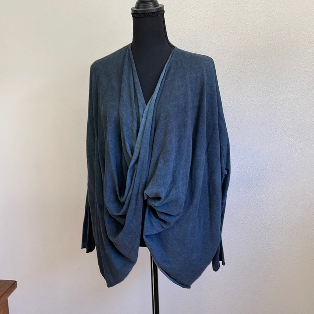 La Fee Verte blue top, size S NWOT
